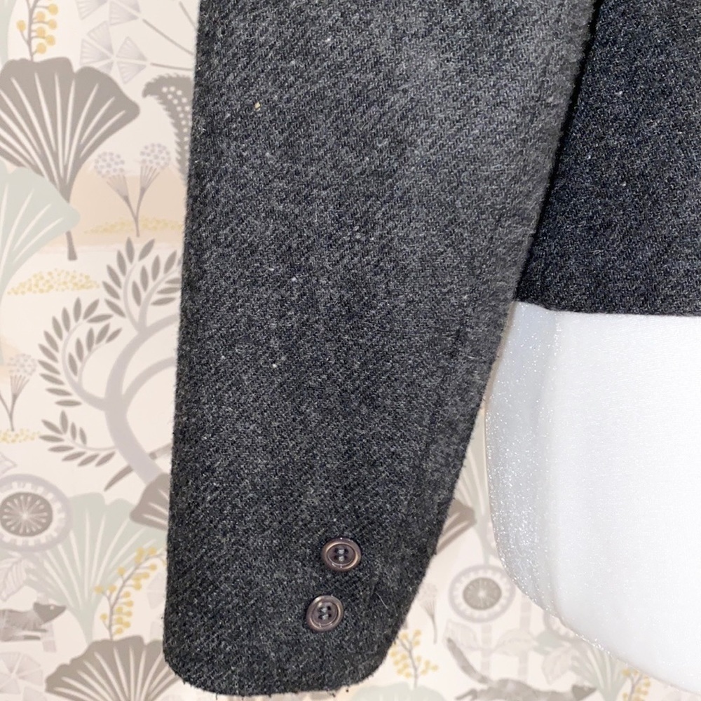 VINTAGE Wool Tweed Smythe Vibe Blazer - Picture 6 of 7
